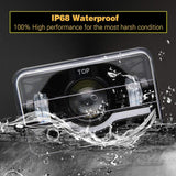 Firebug4x6 inch LED Headlight Bulb Conversion Kit 90W Sealed Beam High Low Headlamp Projector Replacement for Kenworth Wrangler H4651 H4642 H6445 with H4 Plug DRL Angel Eye Light, Pack of 2