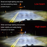 Firebug 2Pcs 60W 5x7 inch Led Headlights H6054 Rectangle 6x7 Led Headlamp Hi/Low Led Sealed Beam H4 Plug 6054 Headlights H5054 6052 For Wrangler YJ XJ Cherokee Truck