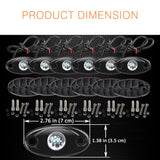 LED Rock Lights Kit Waterproof Underglow Neon Trail Rig Light For  ATV White