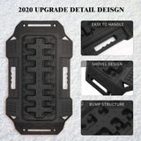 Firebug 2pcsRecoveryTraction BoardOff-Road Vehicle Mud Sand Snow for 4X4 Mud Black