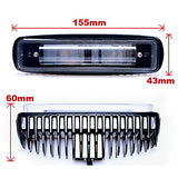 Firebug 7 Inch 30W LED Light Bar with Mounting Bracket for 97-16  Wrangler TJ & Unlimited, Blue
