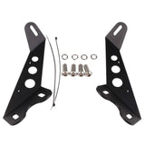 Firebug Windshield Hood Mount Bracket for 20-22inch Led Work Light Bar for Wrangler JK Sahara Rubicon 2007-2017