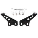 Firebug Windshield Hood Mount Bracket for 20-22inch Led Work Light Bar for Wrangler JK Sahara Rubicon 2007-2017
