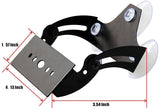 Firebug Adjustable Suction Cups Holder Bracket for 18" 27" 31.5" 35.5 Inch LED Emergency Traffic Advisor Strobe Light Bar - 2 Packs
