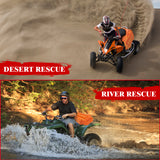 Firebug 2pcsRecoveryTraction BoardOff-Road Vehicle Mud Sand Snow for 4X4 Jeep Mud Orange