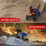 Firebug 2pcsRecoveryTraction BoardOff-Road Vehicle Mud Sand Snow for 4X4 Mud Blue