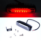 Firebug 7 Inch 30W Light Bar with Mounting Bracket for 97-06 Wrangler TJ & Unlimited, Red