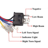 Firebug 5.75inch 5-3/4 LED Motorcycle Headlamp Integrated Turn Signal for Harley Sportster Street Bob Nightster 48 Iron 883 XG750 XL1200 Indian Scout