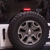 Firebug  LED Third Brake Lights w/Clear Lens High Mount Stop Tail Light for 2007-2018 jk Wrangler JK