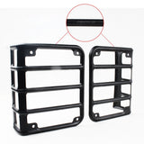 Firebug 2007-2018 Jk Taillight Covers Stainless Steel Matte Black, Wrangler Tail Light Guards Cover, Automotive Accessories Lights Covers,  Rear Light Protectors,  Tail Light Protectors
