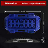 Firebug 2pcsRecoveryTraction BoardOff-Road Vehicle Mud Sand Snow for 4X4 Mud Blue