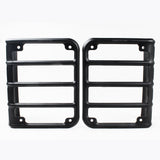 Firebug 2007-2018 Jk Taillight Covers Stainless Steel Matte Black, Wrangler Tail Light Guards Cover, Automotive Accessories Lights Covers,  Rear Light Protectors,  Tail Light Protectors