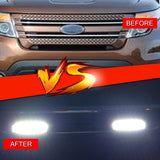 Firebug 7 Inch 40W LED Light Bar with Mounting Bracket for 97-16  Wrangler TJ & Unlimited, White