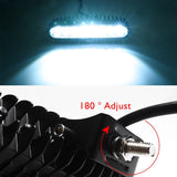 Firebug 7 Inch 40W LED Light Bar with Mounting Bracket for 97-16  Wrangler TJ & Unlimited, White