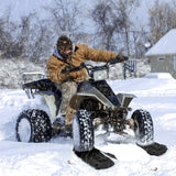 Firebug 2pcsRecoveryTraction BoardOff-Road Vehicle Mud Sand Snow for 4X4 Mud Black