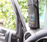 Firebug Left-Hand-Drive A-Pillar Switch Pod with 4 Rocker Switch Power up to 4 LED Offroad Lights and Accessories for  Wrangler JK 2011-2017