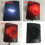 Firebug Wrangler Tail Lights, Jk Tail Lights,  Tail Lights, with Brake Lights Turn Signal Lights Back Up and Reverse Lights, Jeep LED Tail Lights, Wrangler LED Rear Lights, JK JKU Sports, Sahara, Freedom Rubicon 07 - 16