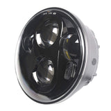 Firebug 5-3/4 5.75inch Black LED Motorcycle Headlight for Indian Scount Harley Iron 883 Dyna Street Bob XL1200 48 Street 750