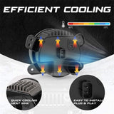 Firebug LED Fog Lights Compatible fo Wrangler JL 2018 2019 LED Fog Light Assembly Kit 40W Waterproof Bumper Lamps Set, 1Pair (Only Fit Plastic Bumper)