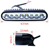 Firebug 7 Inch 40W LED Light Bar with Mounting Bracket for 97-16  Wrangler TJ & Unlimited, White