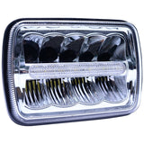Firebug 5x7 Inch LED Rectangular Headlights Pair for Wrangler
