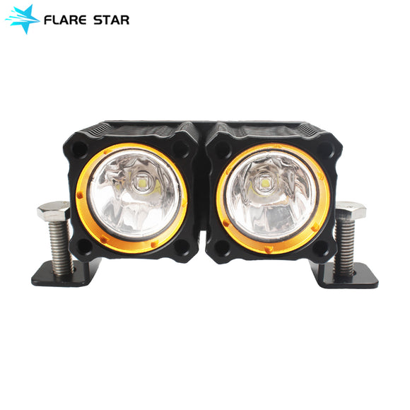 led car work light bar motorcycle, 4 inch led work light, 10w led square light for truck/tractor/motocycle