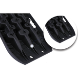2pcs Recovery Traction Board Off Road Sand Track Truck Tire Snow Escaper Black