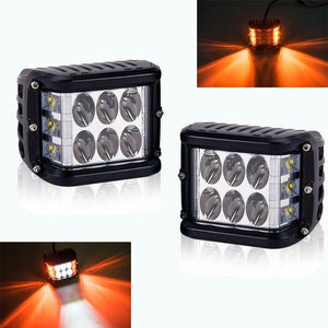 2X45W3inch Led Offroad Driving Lights Dually Side Shooter For JK ATV UTV TRUCK