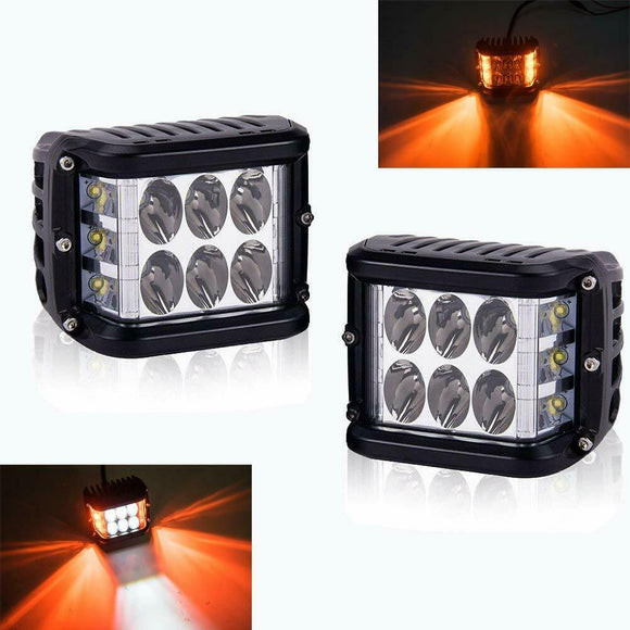 2X45W3inch Led Offroad Driving Lights Dually Side Shooter For JK ATV UTV TRUCK