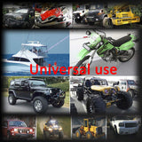 4LED Rock Lights Kit Waterproof Underglow Neon Trail Rig Light For JK ATVWhite
