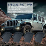 Floor Mats Carpet Liner For Wrangler JL 2018--2019 Fit All Weather